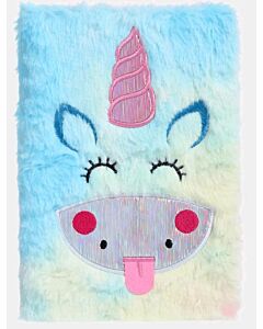 CUADERNO A5 UNICORNIO CON PELUCHE