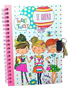 DIARIO INTIMO A6 MI DIARIO SECRETO + LAPICERA