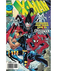 X-MAN VOL 20 LUCHANDO CON TODO CON EL ASOMBROSO SPIDERMAN