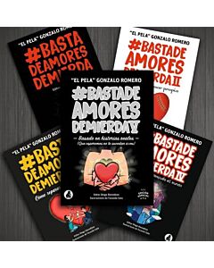 PACK BASTA DE AMORES DE MIERDA 1 AL 5