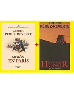 PEREZ REVERTE MISION EN PARIS + LIBRO DE REGALO