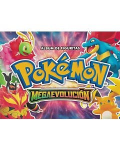 POKEMON MEGAEVOLUCION ALBUM DE FIGURITAS