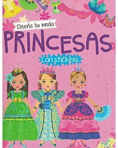 DISEÑA TU MODA PRINCESAS CON STICKERS