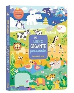 MI LIBRO GIGANTE PARA APRENDER ANIMALES BEBE