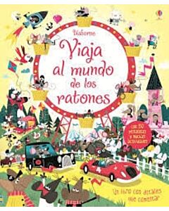 VIAJA AL MUNDO DE LOS RATONES. CON PEGATINAS