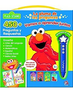 PLUMA MAGICA APRENDAMOS JUNTOS PLAZA SESAMO
