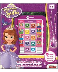DISNEY ME READER PRINCESITA SOFIA LECTOR ELECTRONICO Y BIBLIOTECA DE 8 LIBROS