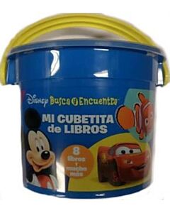 MI CUBETITA DE LIBROS DISNEY 8 LIBROS