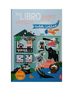 MI LIBRO GIGANTE DE LOS ANIMALES FORMATO GIGANTE CON UN ESPEJO INCLUIDO