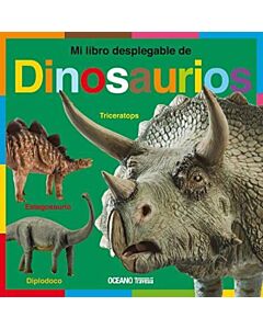 MI LIBRO DESPLEGABLE DE DINOSAURIOS TRICERATOPS