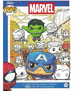 AVENGERS, LOS EL LIBRO OFICIAL PARA COLOREAR FUNKO POP