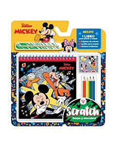 DISNEYJUNIOR MICKEY BLISTER SCRATCH RASPA Y DESCUBRE