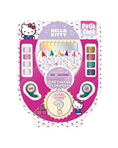 HELLO KITTY BLISTER PINTA Y CREA
