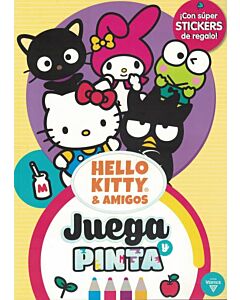HELLO KITTY Y AMIGOS JUEGA Y PINTA