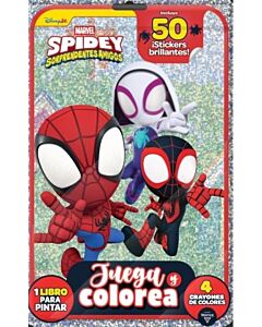 SPIDEY SORPRENDENTES AMIGOS FLOW PACK JUEGA Y COLOREA