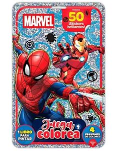 MARVEL FLOW PACK JUEGA Y COLOREA