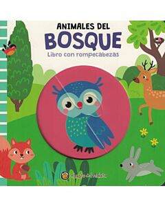 ANIMALES DEL BOSQUE LIBRO CON ROMPECABEZAS