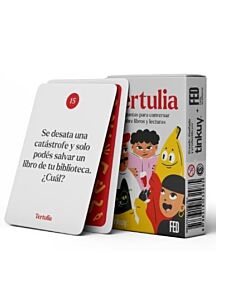 TERTULIA LIBRO JUEGO INCLUYE 50 NAIPES