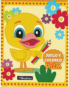 JUEGO Y COLOREO PATOS