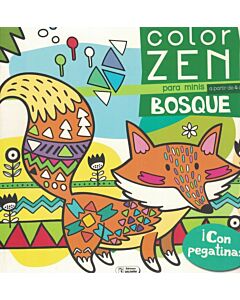 COLOR ZEN PARA MINIS CON PEGATINAS BOSQUE