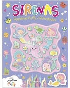 SIRENAS PUFFY STICKERS BOOK