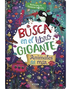 BUSCA EN EL LIBRO GIGANTE ANIMALES DEL MAR