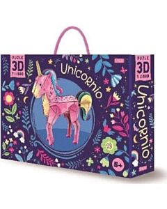 UNICORNIO 3D PUZZLE Y LIBRO