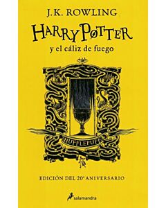 HARRY POTTER Y EL CALIZ DE FUEGO HUFFLEPUFF 20 ANIVERSARIO