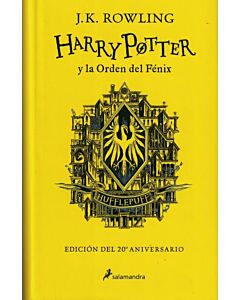 HARRY POTTER Y LA ORDEN DEL FENIX HUFFLEPUFF 20 ANIVERSARIO