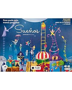 SUEÑOS DESCUBRE Y APRENDE LIBRO + 4 ROMPECABEZAS