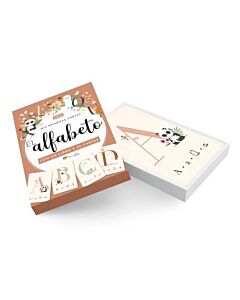 ALFABETO, EL CON UN LIBRO Y 30 CARTAS