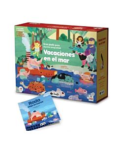 VACACIONES EN EL MAR 6 PUZZLES + LIBRO DE 24 PAGINAS