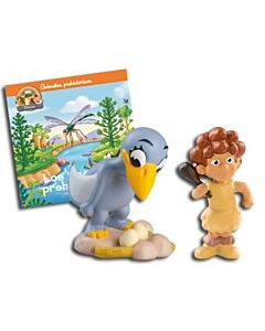 INSECTOS PREHISTORICOS, LOS. JUGUETE DE PTERODACTILO MAMA + NENE