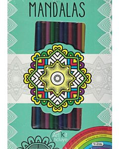 MANDALAS ART KIT VERDE