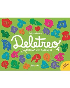DELETREO 4 JUGUEMOS EN CURSIVA