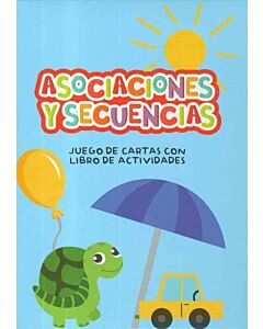 ASOCIACIONES Y SECUENCIAS JUEGO DE CARTAS CON LIBRO DE ACTIVIDADES