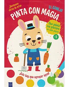 PINTA CON MAGIA EL CONEJO