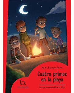 CUATRO PRIMOS EN LA PLAYA