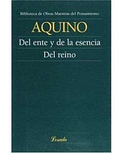 DEL ENTE Y DE LA ESENCIA DEL REINO