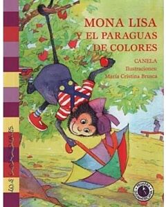 MONA LISA Y EL PARAGUAS DE COLORES