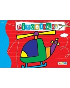 PINCELADAS ROJO HELICOPTERO 205 B