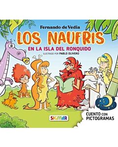 NAUFRIS EN LA ISLA DEL RONQUIDO, LOS CUENTO CON PICTOGRAMAS