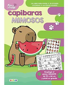 CAPIBARAS MIMOSOS PINTO POSTER