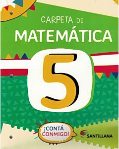 CONTA CONMIGO 5 CARPETA DE MATEMATICA