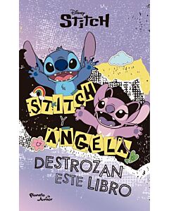 STITCH Y ANGELA DESTROZAN ESTE LIBRO