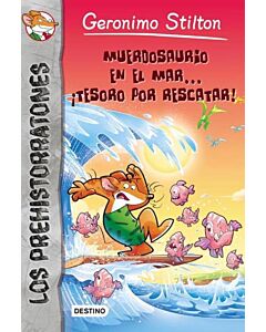MUERDOSAURIO EN EL MAR TESORO POR RESCATAR 9 LOS PREHISTORRATONES