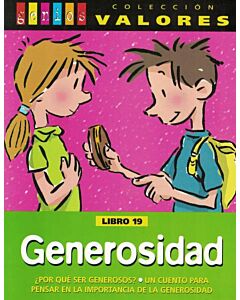 GENEROSIDAD COLECCION VALORES LIBRO 19