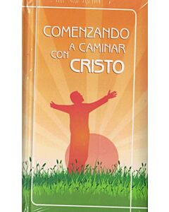 COMENZANDO A CAMINAR CON CRISTO TAPA DURA Y CANTO DORADO