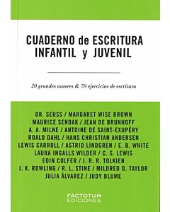 CUADERNO DE ESCRITURA INFANTIL Y JUVENIL