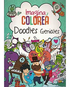 IMAGINA Y COLOREA DOODLES GENIALES